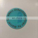 Thin Metallic Chrome Silver Round Adhesive Sticker thumbnail-6