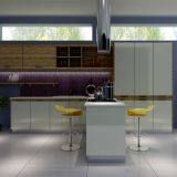 YALIG Polymer PETG Kitchen Cabinet thumbnail-5