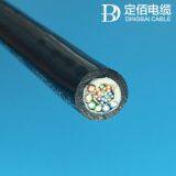 Anti-oxidation Pur Cable Black 7.5 × D