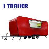 Chinese Fiberglass Food Caravan With Big Wheels thumbnail-3