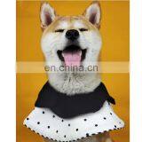 Pet Dog Luxury Cloak Solid Pet Clothing Bib Accessories Lovely Style Popular Logo Famous Brand thumbnail-2