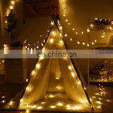 Kids Teepee Decorations Party Decor Starry String Lights Battery Power Led Lights Warm White Decorative Lights thumbnail-1