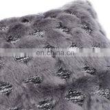 New Style Technology Dark Grey Jacquard Knitted Woven Decorative Cushion Cover thumbnail-4