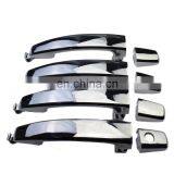 Pair Chrome Front Exterior Outer Door Handle For Chevrolet Aveo 2007-2009 96468306 thumbnail-6