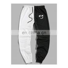 Wholesale Custom LOGO Amazon Plus Size Casual Sports Sweatshirt Trousers Asymmetric Jogger Sweatpants thumbnail-2