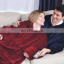 Factory Outlet Худите fashionable trend 2021 года Рождественские теплая наружная стильная и теплая ленивая противоветряная телевизионная одеяла, пиджаки для пары thumbnail-2