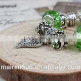 Latest Fashion Green Crystal Bead Bracelet Jewelry European Bulk Wholesale Charm Bracelet thumbnail-3