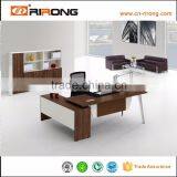 Latest Wooden Brown Furniture Office Desk With Dividers thumbnail-2