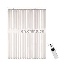 Factory Direct Blackout Motorized Motorised Motor PVC Sliding Door Windows Vertical Blinds Shade thumbnail-1