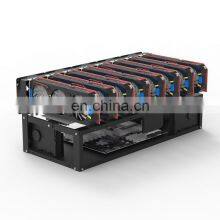 Wholesale 8GPU Steel Open Air Rig Frame Case Up to 8GPU Rig Rack