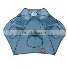 JOHNCOO Portable Foldable Shrimp Crab Baits Cast Mesh Multi-holes Fishing Net Set thumbnail-1