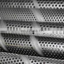 304 SS Punching Tube Laser Perforated Metal Round Hole Filter Tube thumbnail-5