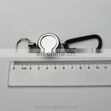 Metal Retractable Reel Badge Holders With Carabiner thumbnail-2