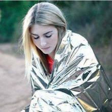 Waterproof Thermal Mylar Foil Emergency Blanket thumbnail-2