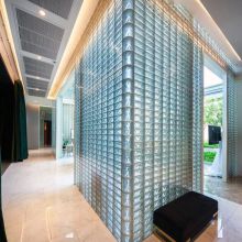 Glass Block for Office Partition