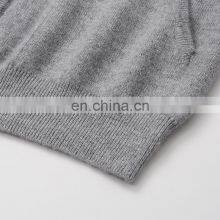 100% Cashmere Women's Casual Hoodie Comfortable Full Zip Cardigan Hood Knitted Solid Pattern Winter Season Front Logo Position thumbnail-5