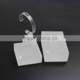 Frosted Acrylic Watch Display Stand Cube Display Stand for Watches RW001