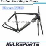 Top Quality Carbon Bike Frame With 28C Width of Tyre Balance New Fashion Carbon Road Bike Frame Quality Choice thumbnail-1