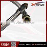 Excellent Quality 36" 1/8 NPT 4AN Stainless Steel Braided Turbo Oil Feed Line thumbnail-3