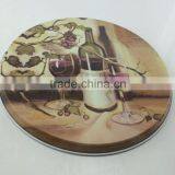 Chinese Factory Directly Round Tin Tray/metal Tin Tray for Serving/metal Tray thumbnail-3