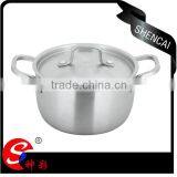 High Quality 304 stainless steel Sauce Pot Stock Pot with Capsule bottom