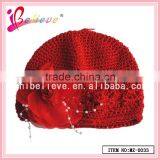 Girl Cute Beanie Hat Baby Products Wholesale in China Bob Hat With Flower Decoration thumbnail-5