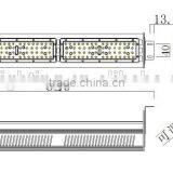 8 Years Warranty IP65 Warehouse Factory Industrial Light 100W LED Linear High Bay thumbnail-3