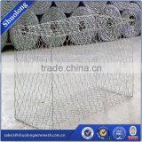 Aperature 80x100 Hexagonal PVC Coated Gabion Box River Barrier With Factory Price