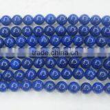 Natural Lapis Carved Plumkin Beads Precious Natural Gemstone Lapis Round Beads thumbnail-5
