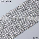 2013 Popular Style Plastic Rhinestone Chain Trim (HF-019)