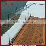 Outdoor Aluminum Balcony Glass Balustrade Fittings