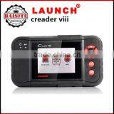 Auto code reader for all vehicles which match OBDII standard after 1996 original launch x431 creader viii creader 8 in stock