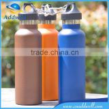 Outdoor travel sport 600ml vacuum double wall stainless steel water bottle