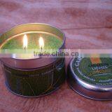 Customized Scented Travel Soy/Paraffin Wax Candle in Tin Box thumbnail-6