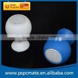 Red Wine Glass Shaped Mini Wired Silicon Speaker With Suction Cup thumbnail-3