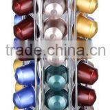 42 Pcs Metal With Chrome Plated Coffee Capsule Storage Rack