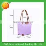 Fashionable Nylon Foldable College Student Shoulder Bag Hand Bag thumbnail-6