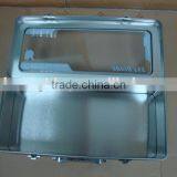 Window Tin Box With Side Lock and Handle