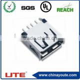 USB 2.0 flat angle connector, power charge connector