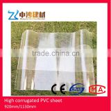 FRP Fiber Glass/translucent 1.5mm plastic roof tile