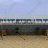Elegant and Solid Polycarbonate Patio Cover by Sunnyshed for All Weather