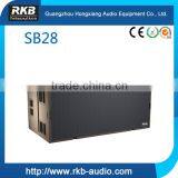 SB28 Professional Outdoor Stage Sound System 18" Subwoofer Speaker Box