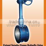Extend Spindle Flange Soft Seal Butterfly Valve