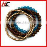 Wholesale 2012 New Arrival Fashoin Cheap Handmade Beads Bracelet Sets