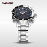 Weide Watches Men Military Wrist Watch Men Quartz Digital Stainless Steel Back Water Resistant Watches thumbnail-4