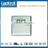 SILVER COLOR USB Wall Socket