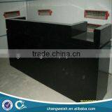 Customized Black Cash Desk Checkout Counter for Retail Shop