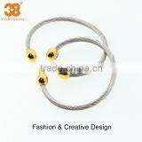 Magnetic Bangle Arthritis Pain Relief Djustable Stainless Steel Bangle thumbnail-4