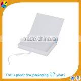 White Customized Hair Extension Packaging Box thumbnail-4