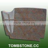Red Granite Headstone